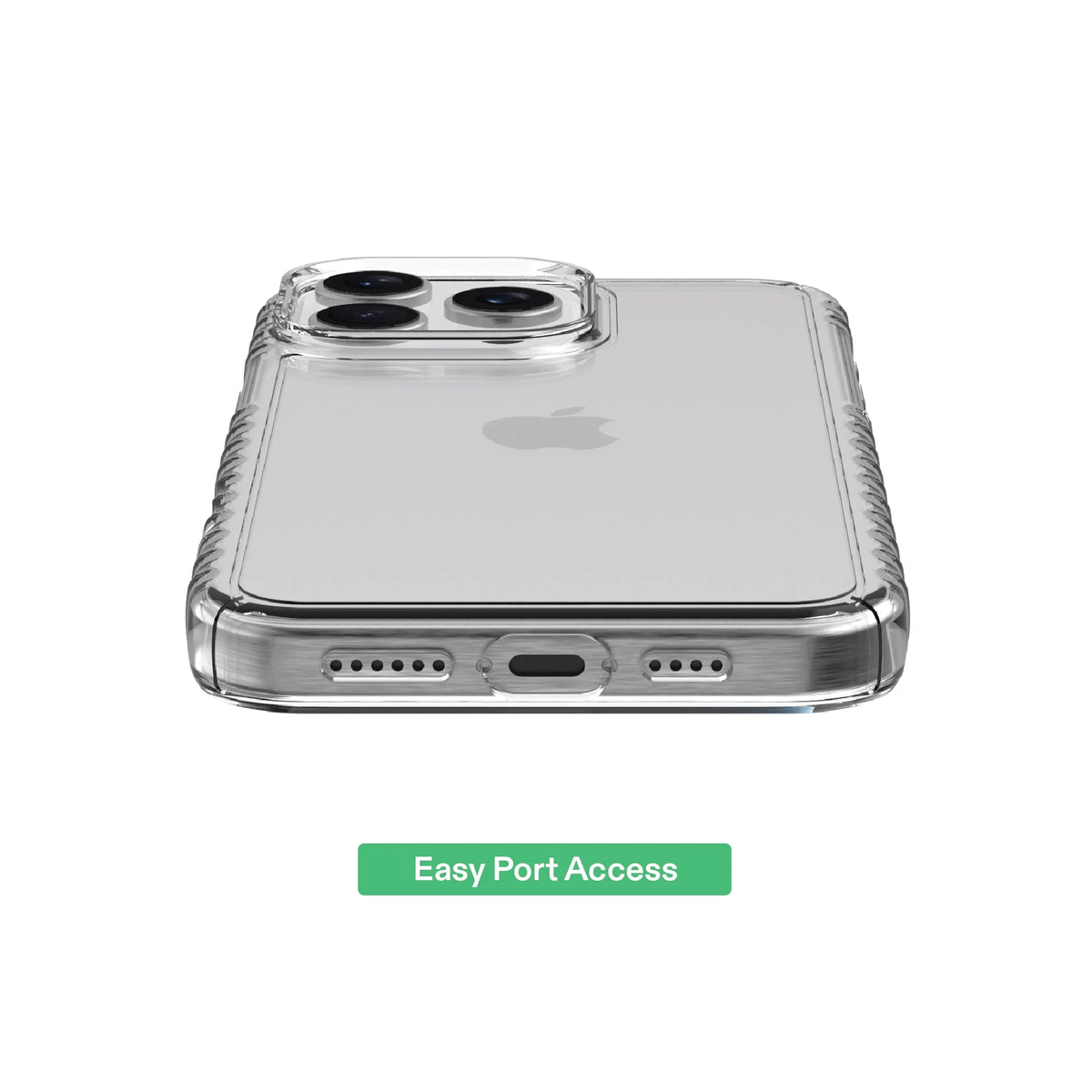 Protective Gel Phone Case for Iphone 16 Pro Max - Clear