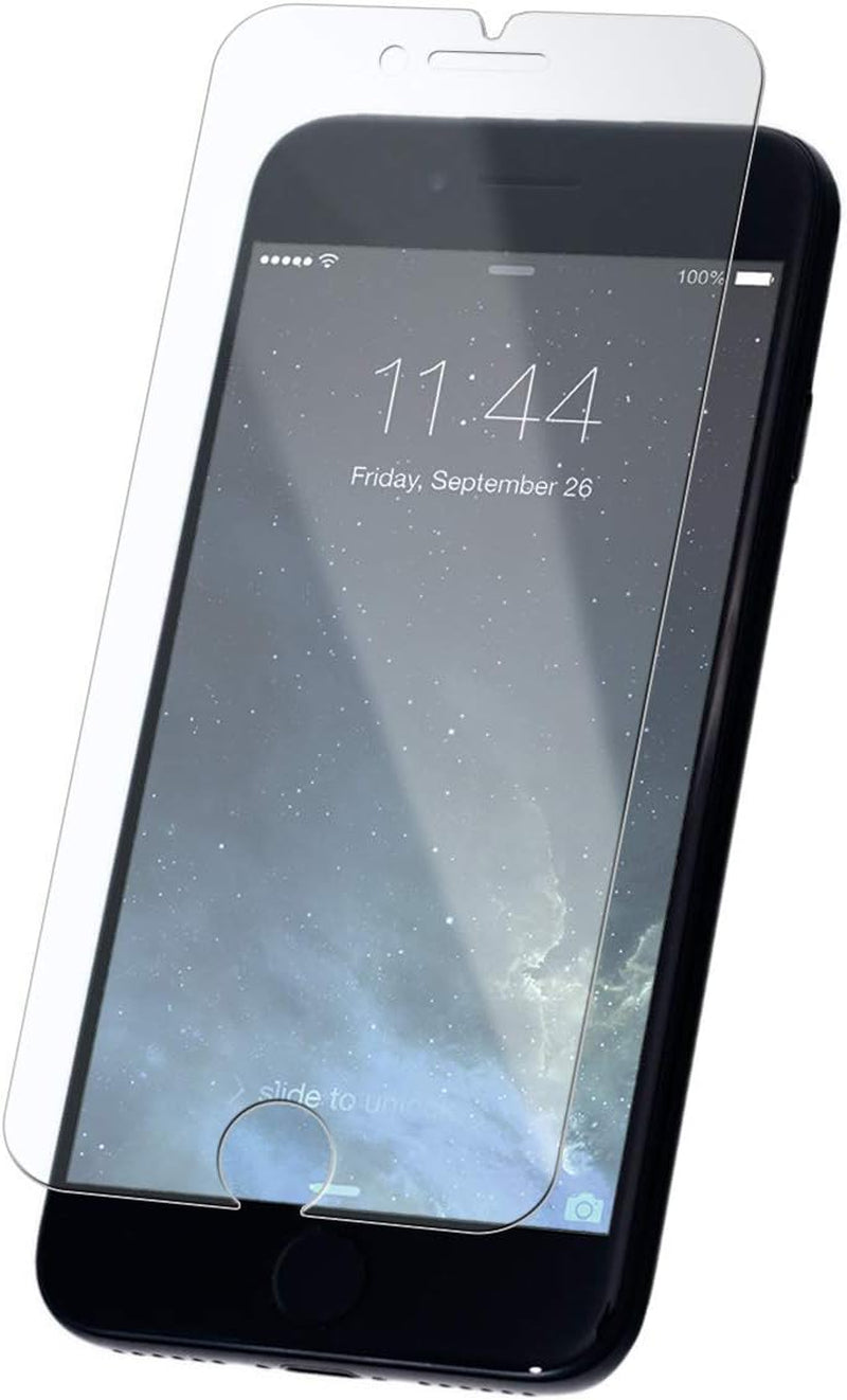 Iphone 8/7/6 plus Screen Protector, Tuff Sheet, Glass 2 Pack | 2 Tempered Glass Screen Protectors, Easy Install Frame + Cleaning Kit, 9H, Scratch & Shatter Resistant, 99% HD Clarity